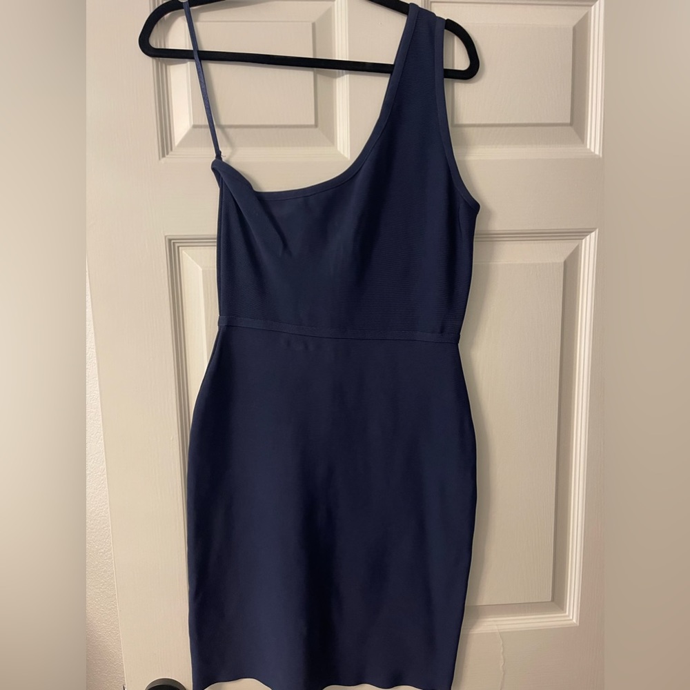 BCBG Max Azria Bandage Dress Navy